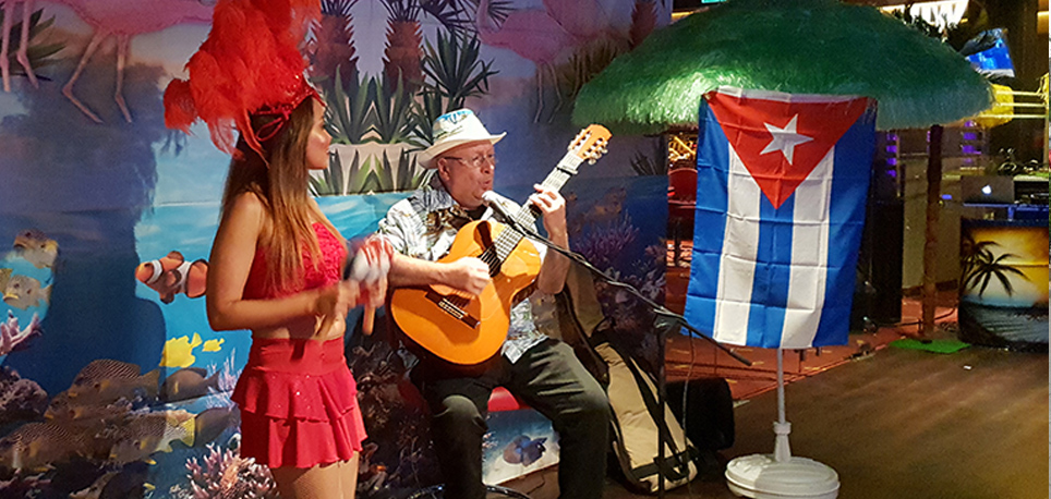 Cuba themafeest muziek